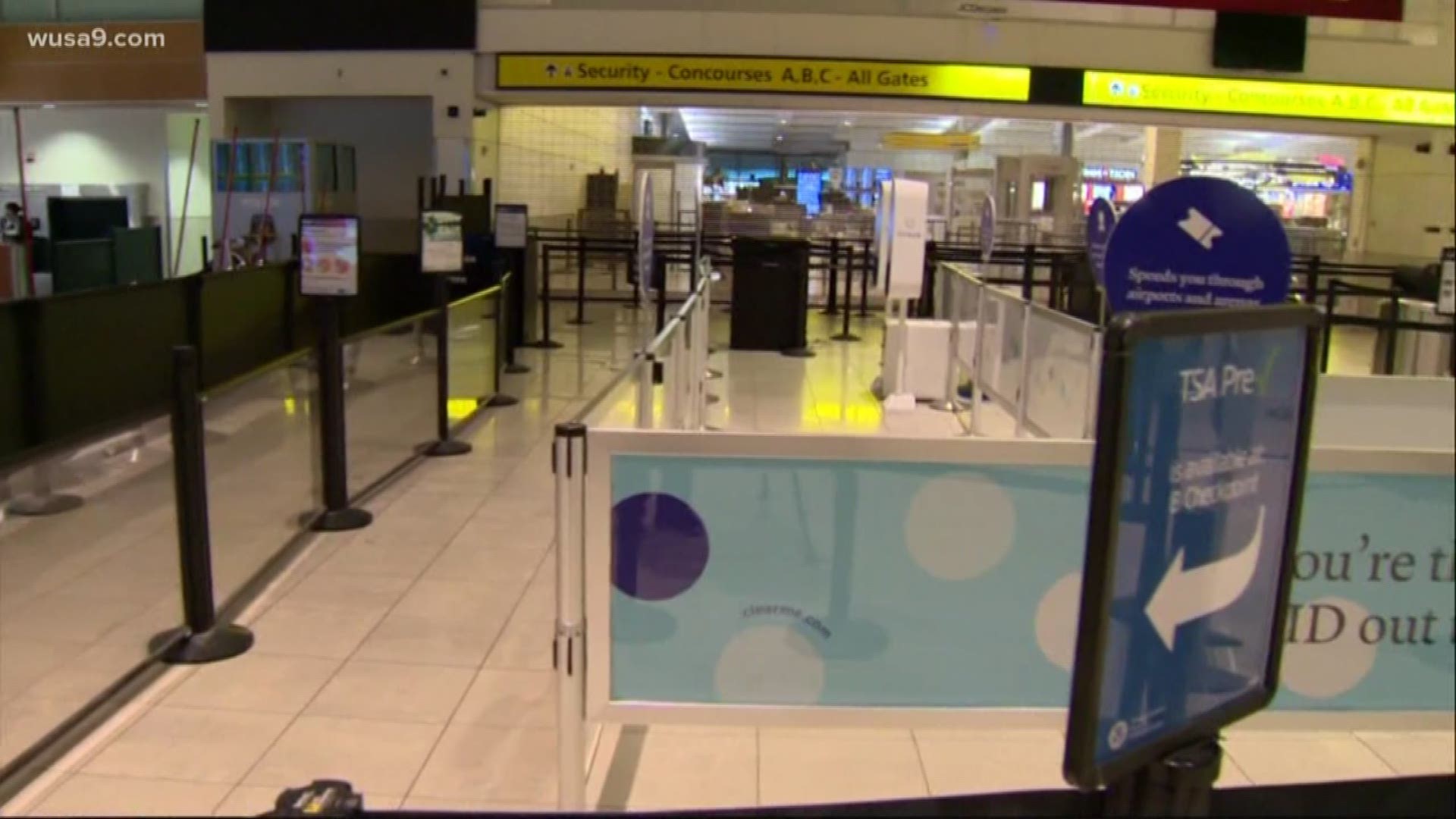 Sick calls by unpaid TSA airport security screeners reached its peak on Sunday.