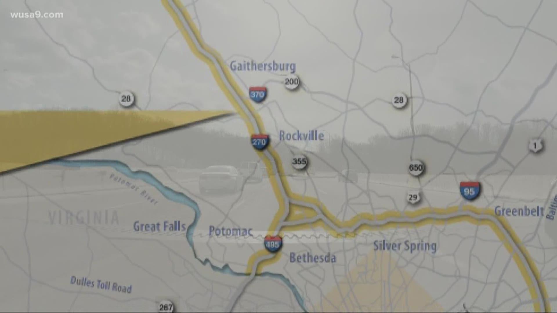 The bridge is the region's worst choke point. With Virginia building new HOT lanes, Maryland promises a public-private partnership will connect them to new bridge.
