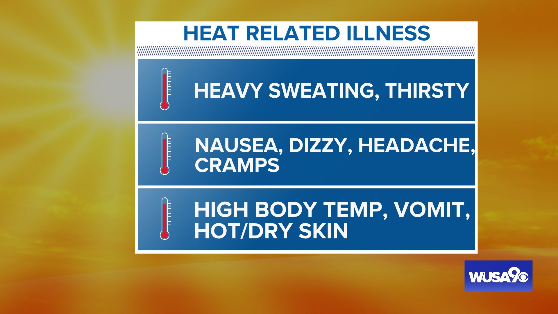 Here are some ways to protect yourself in extreme heat.