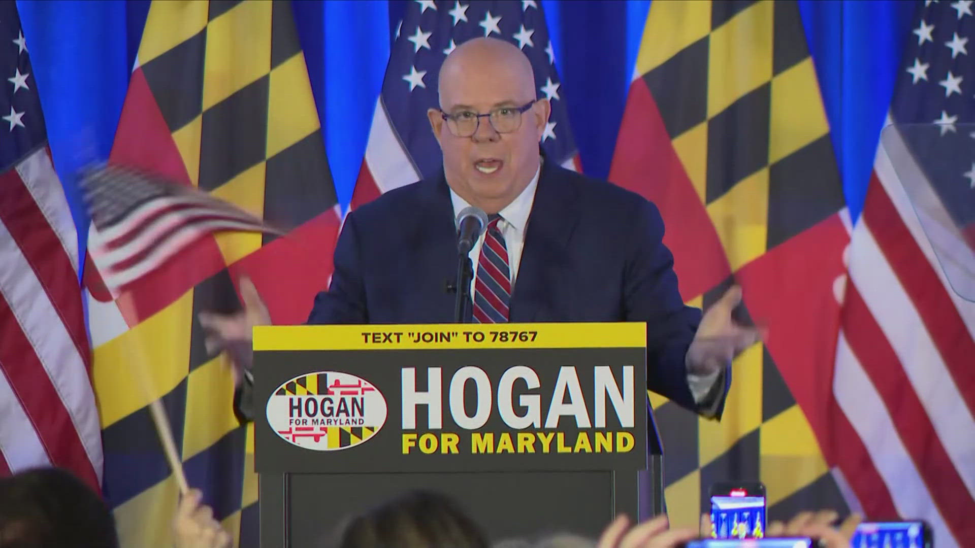 Hogan says he now describes his position on abortion as pro-choice.