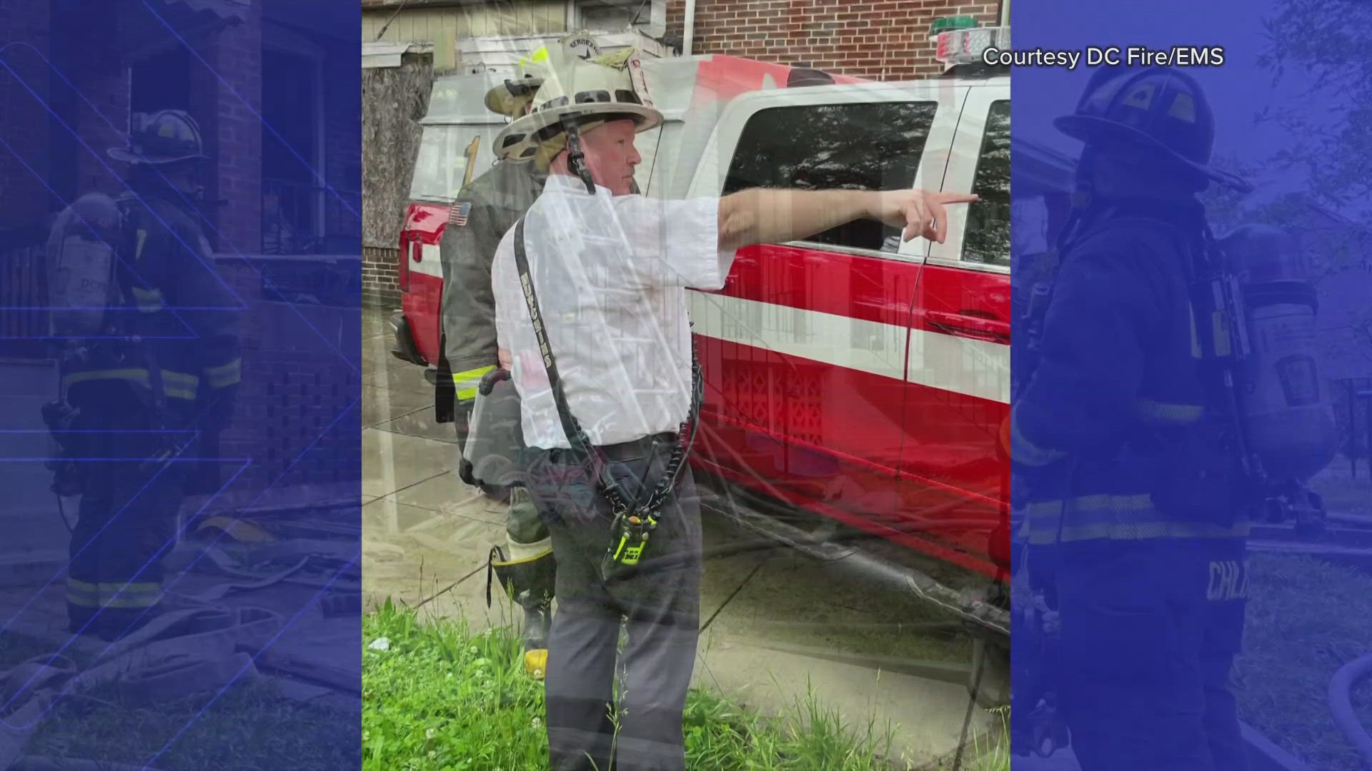 First responders were able to extinguish the flames without it extending to other parts of the home or neighboring homes.