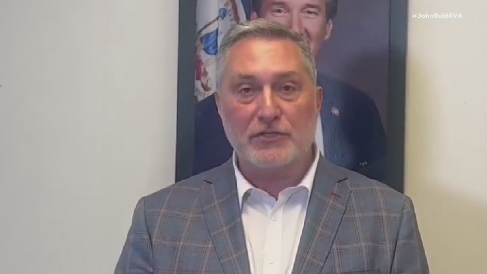 John Reid vows to stay in race for lieutenant governor, Youngkin aide ...