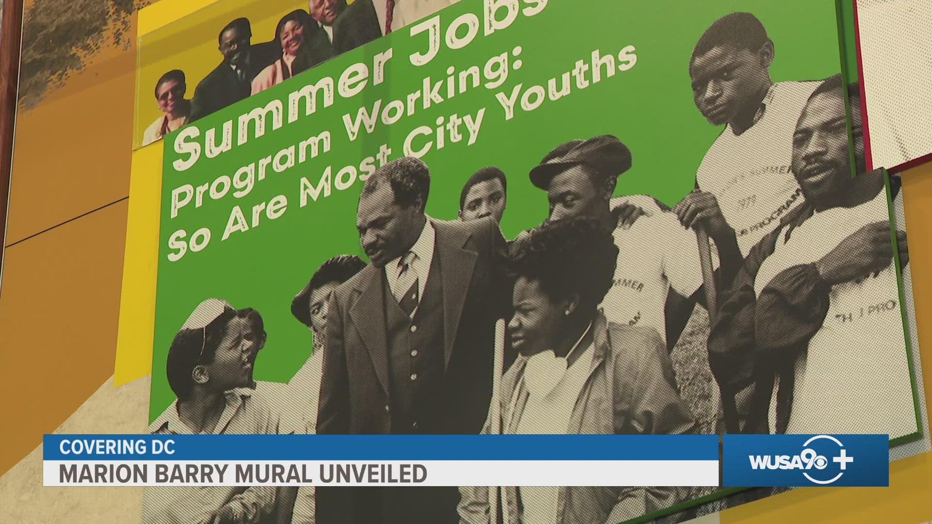 Marion Barry mural unveiled by Mayor Bowser | wusa9.com