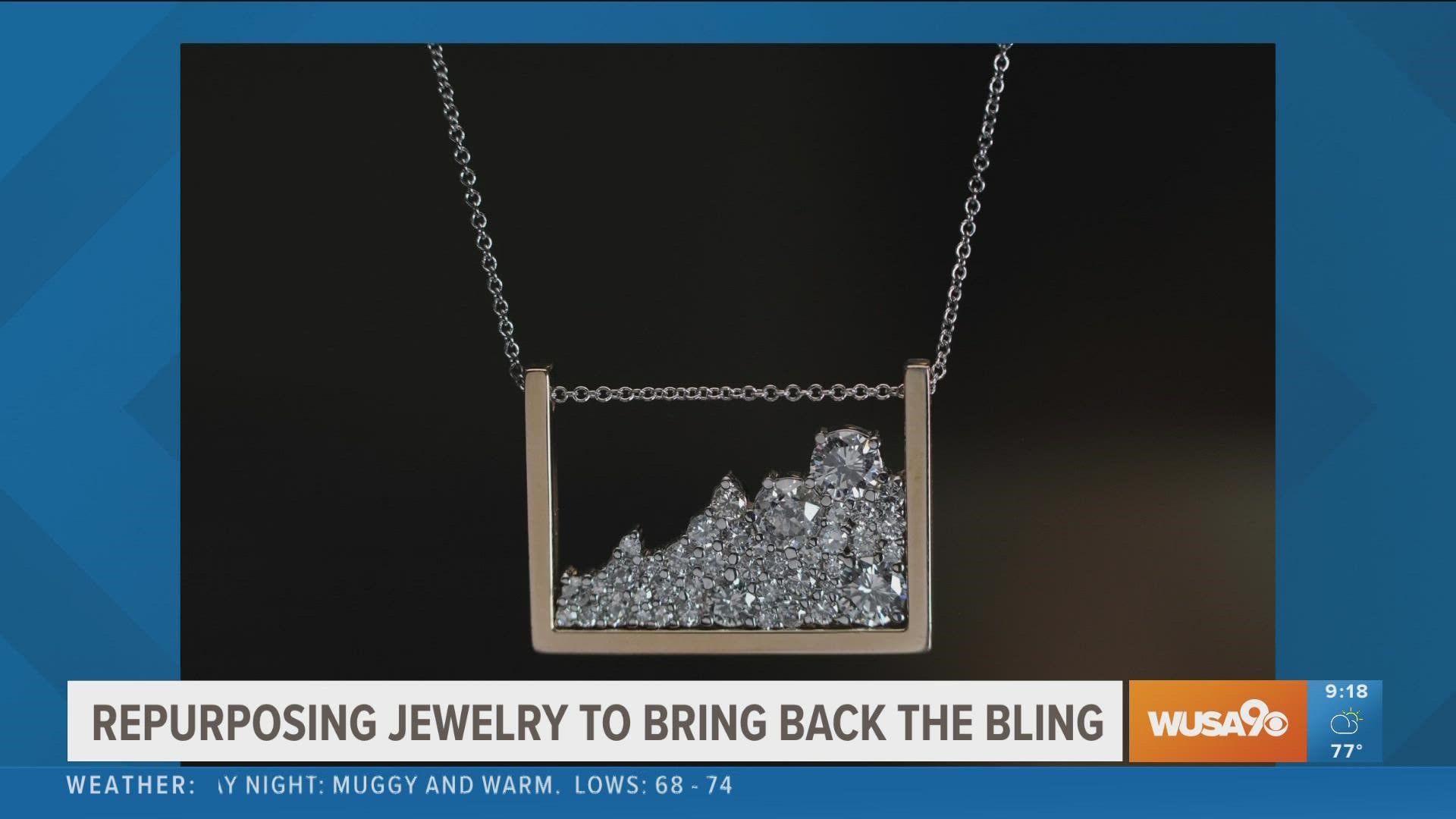 Ellen talks to Rachelle Barimany of Dominion Jewelers who shares examples of old jewelry can be repurposed to enhance your look.