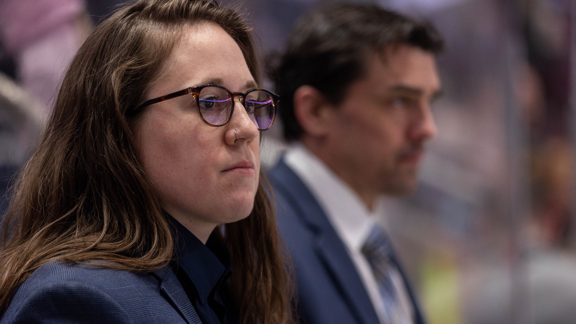 Emily Engel-Natzke is making history as she starts work as the Washington Capitals' newest video coach.