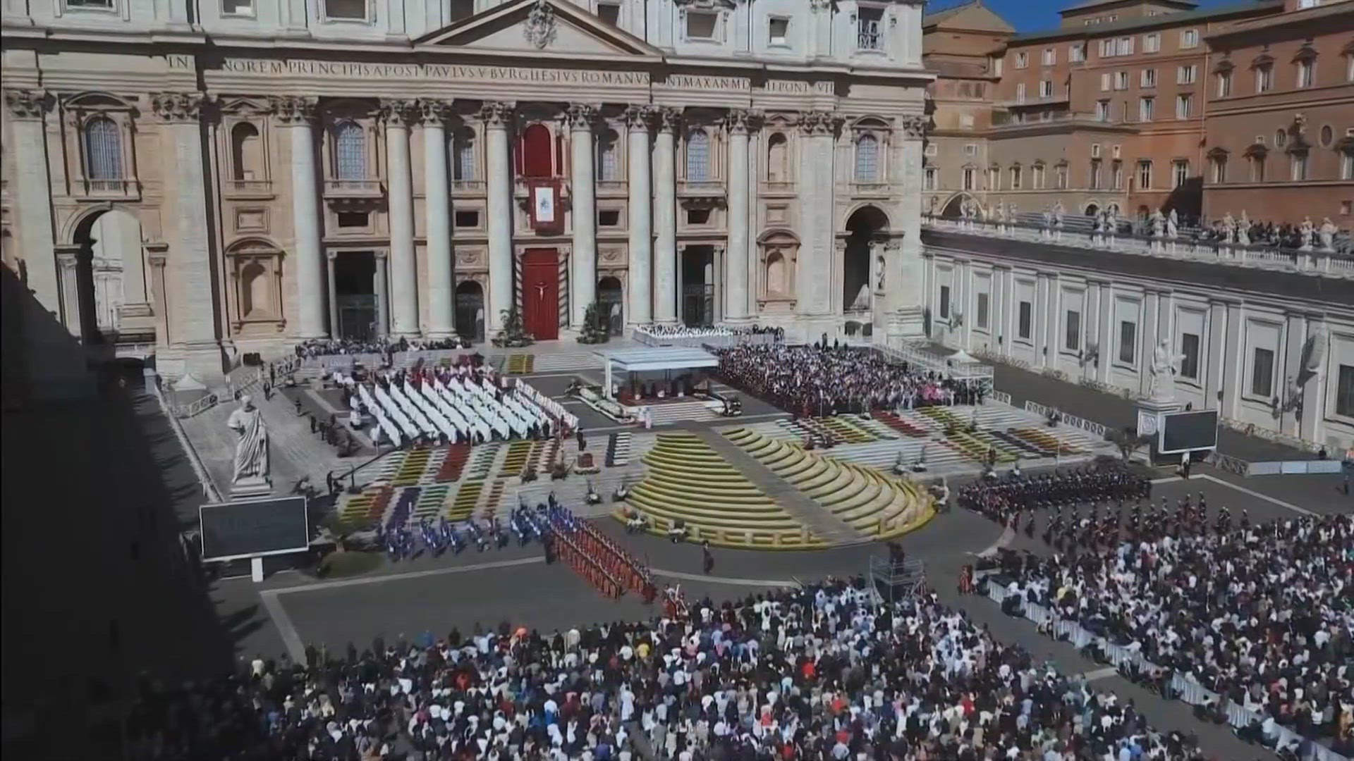 Pope Leo's First Easter Sunday in Saint Peter's Square | wusa9.com