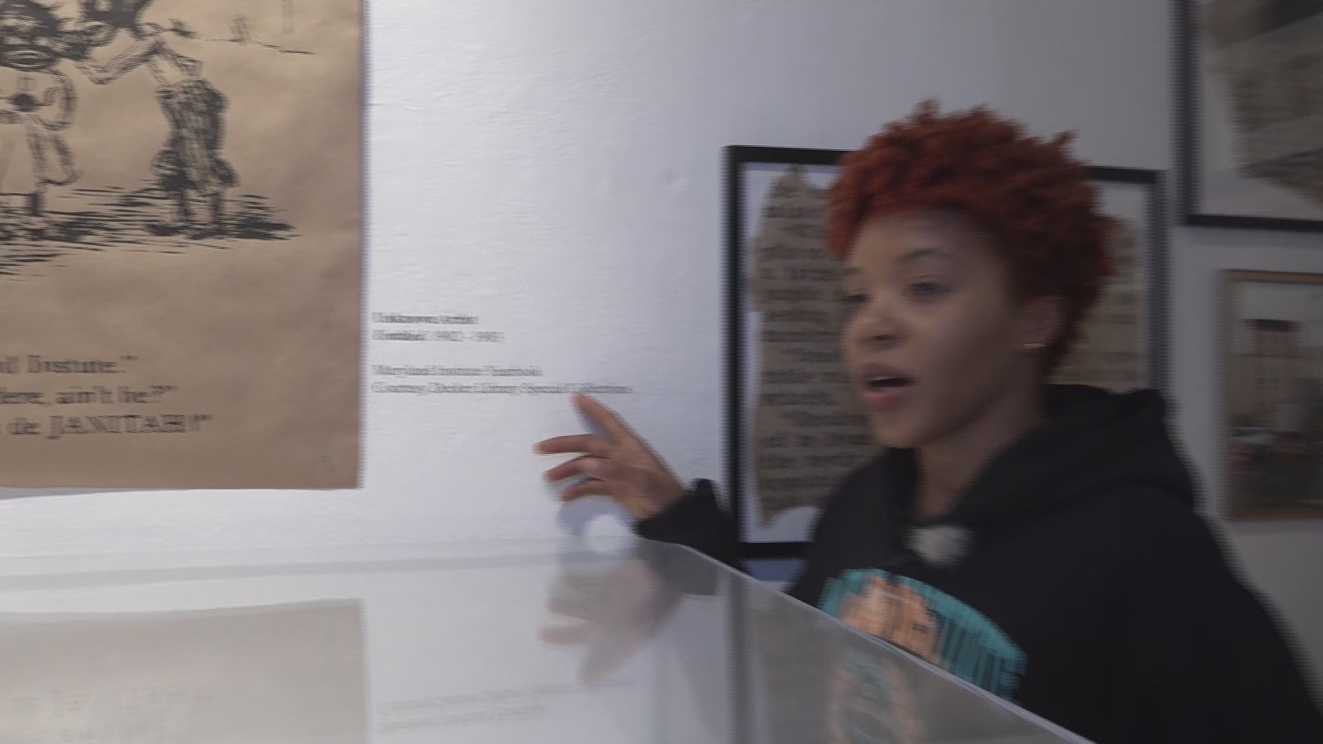 Senior Deyane Moses, a senior photography major at the Maryland Institute College of Art in Baltimore,  didn’t just reveal the truth – she created an installation exhibit about it.