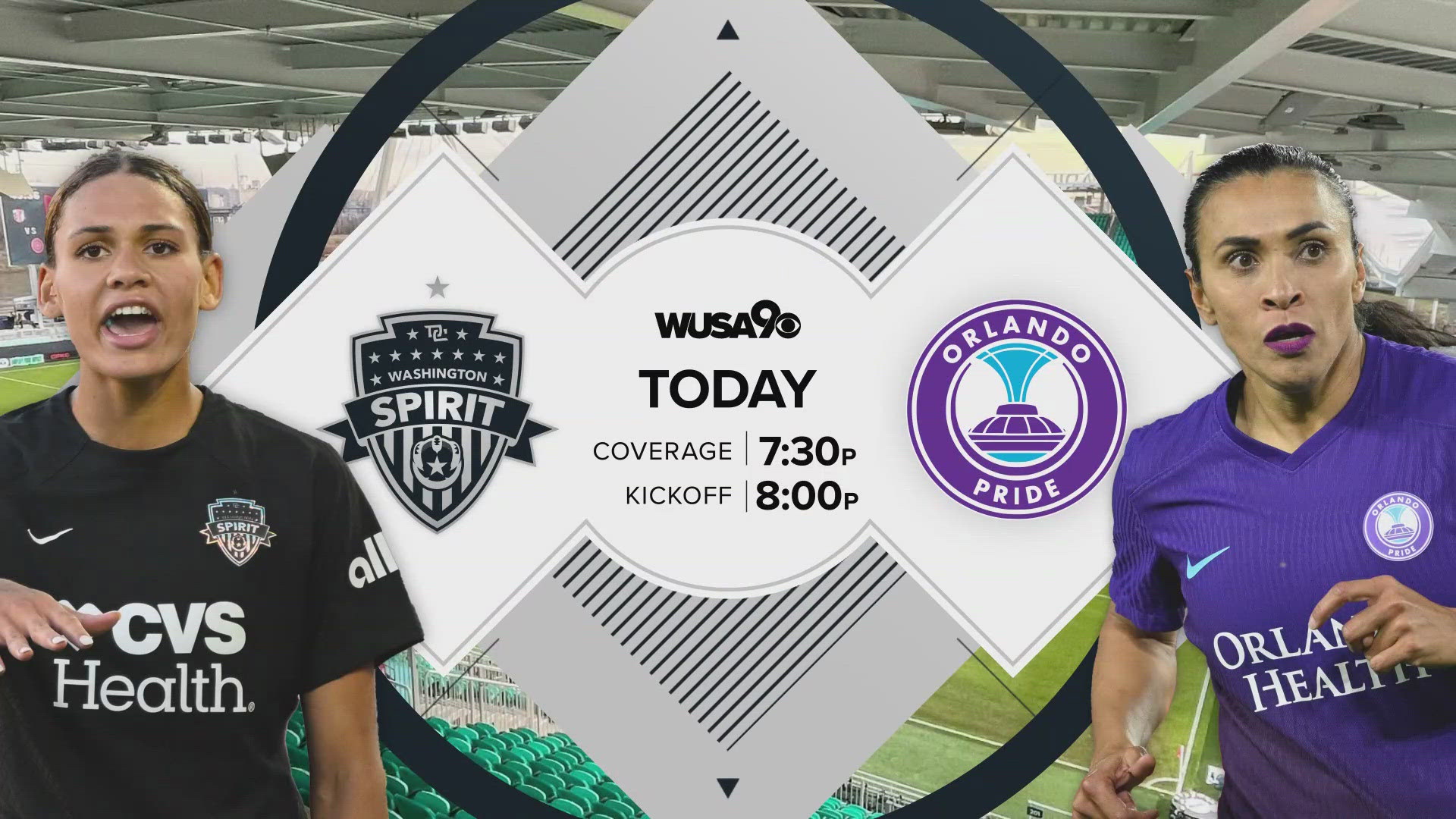 The Washington Spirit will face Orlando Pride in Saturday's NWSL Championship final. Watch the game on WUSA9 at 9 p.m.