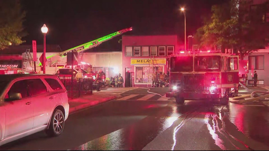 Northwest DC fire displaces 5 people | wusa9.com