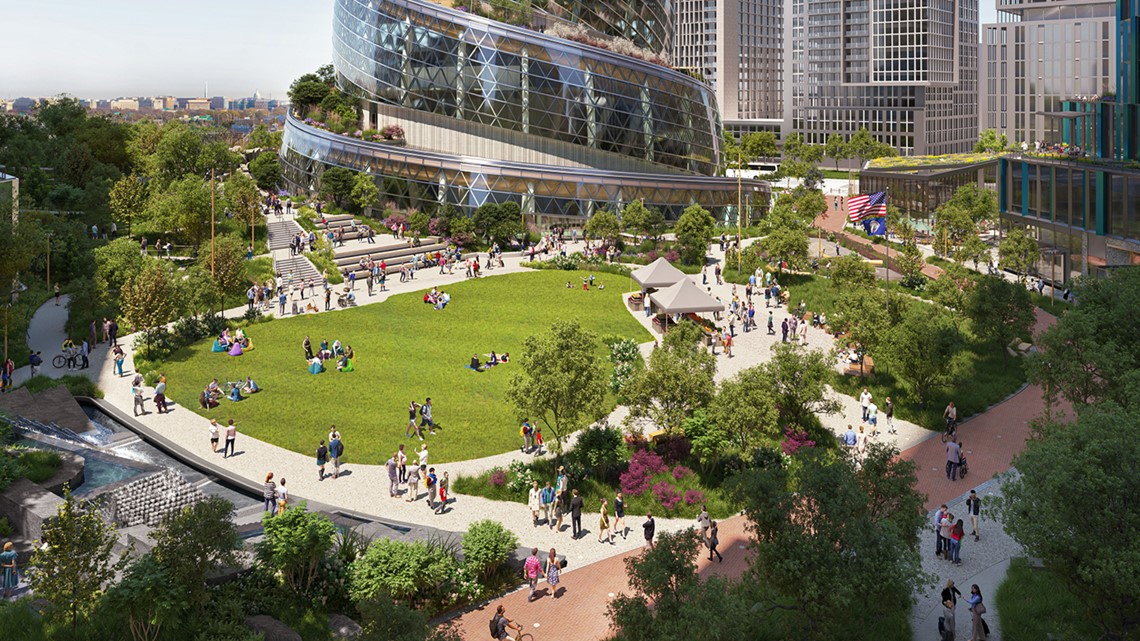Amazon HQ2's latest design changes for Crystal City location