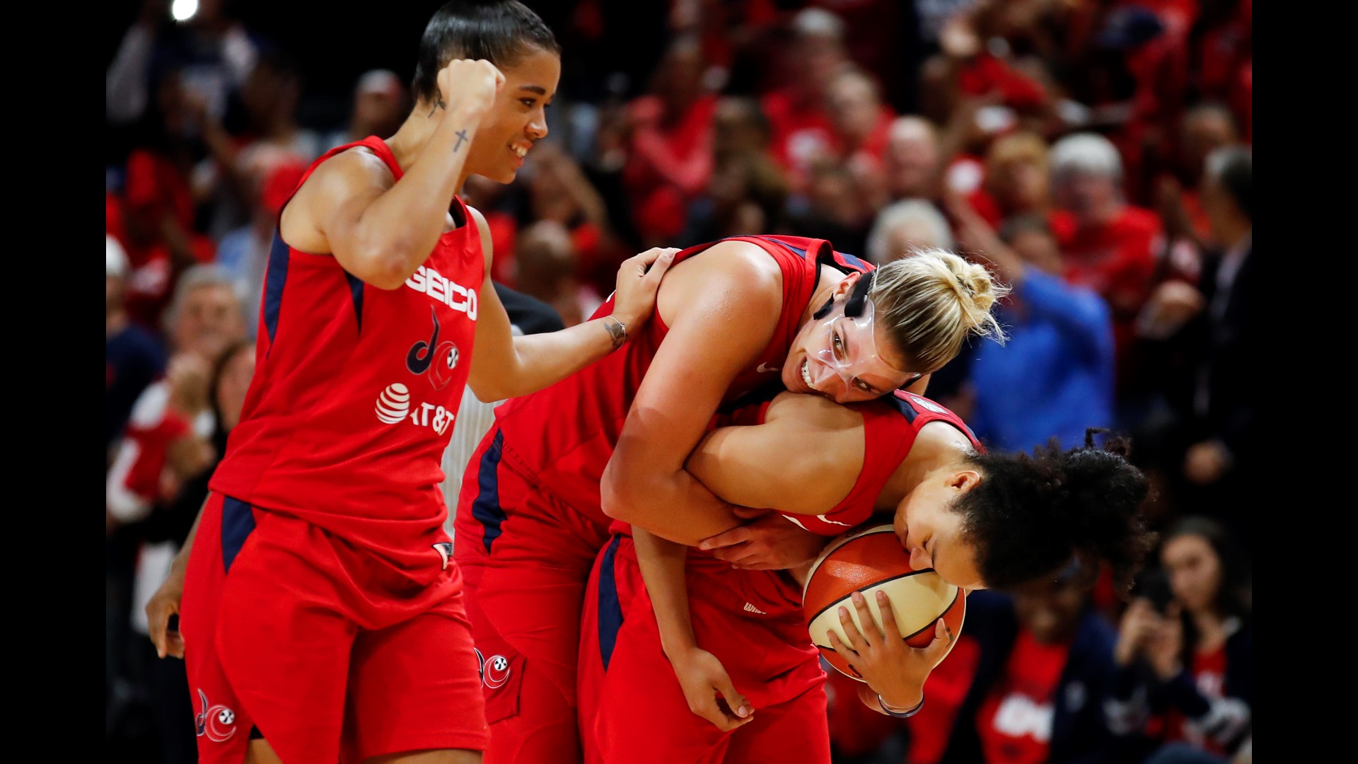 D.C. is a buzz Friday after the Mystics first WNBA championship win, but they're already packing up for their next job.