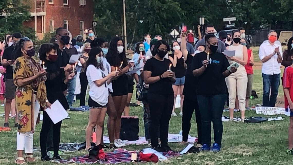 George Floyd vigil in Arlington focuses on civil rights issues | wusa9.com