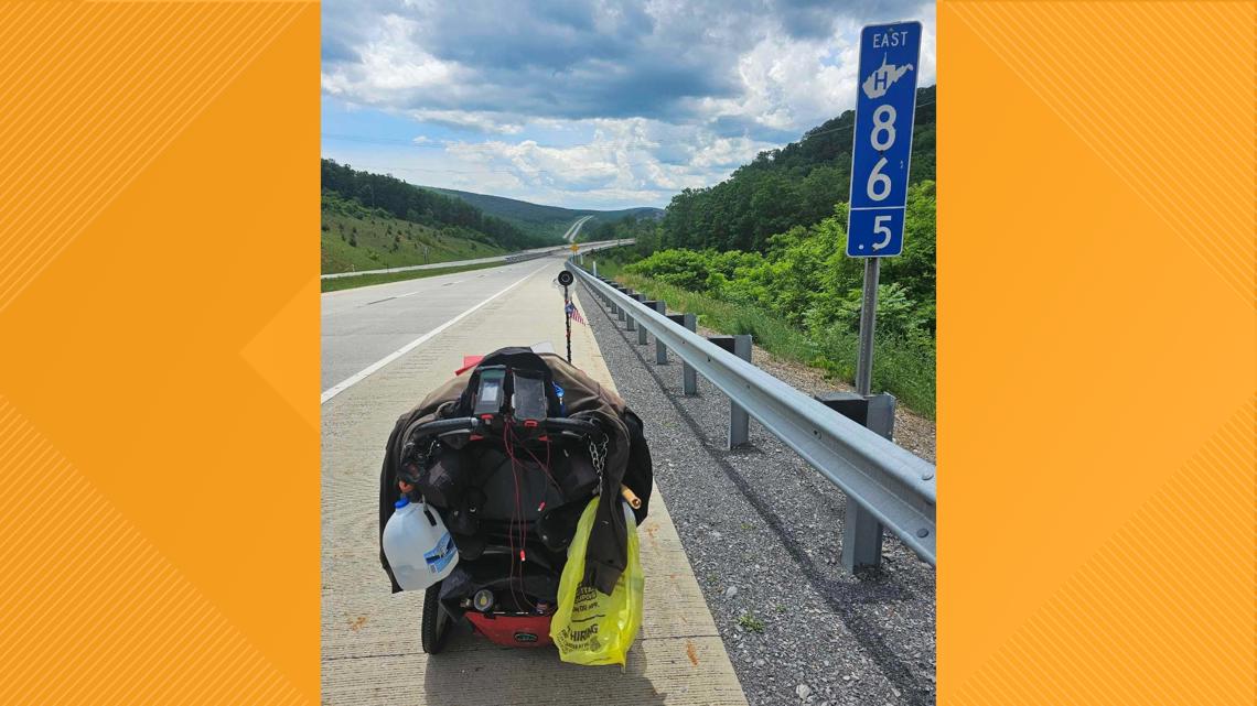 Jack Huffman walks from California to DC for veterans - Vimarsana News