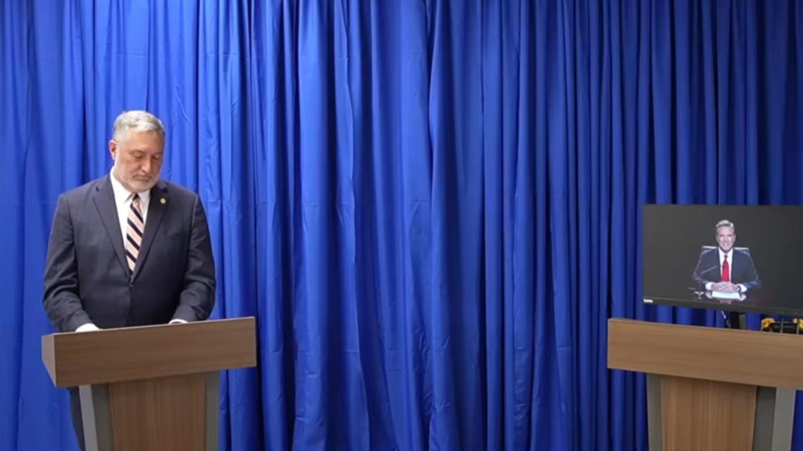 Virginia candidate for lieutenant governor debates AI bot when opponent doesn't show