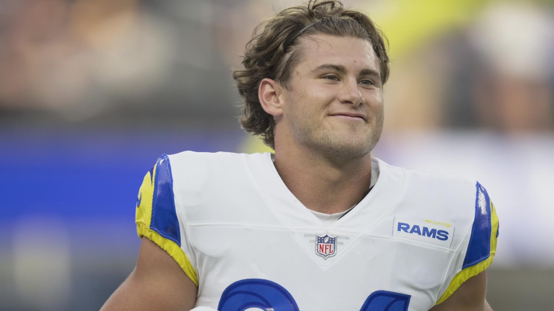 Jake Funk got his first taste of NFL action last Sunday, under the lights at SoFi Stadium, playing on special teams for the Los Angeles Rams.