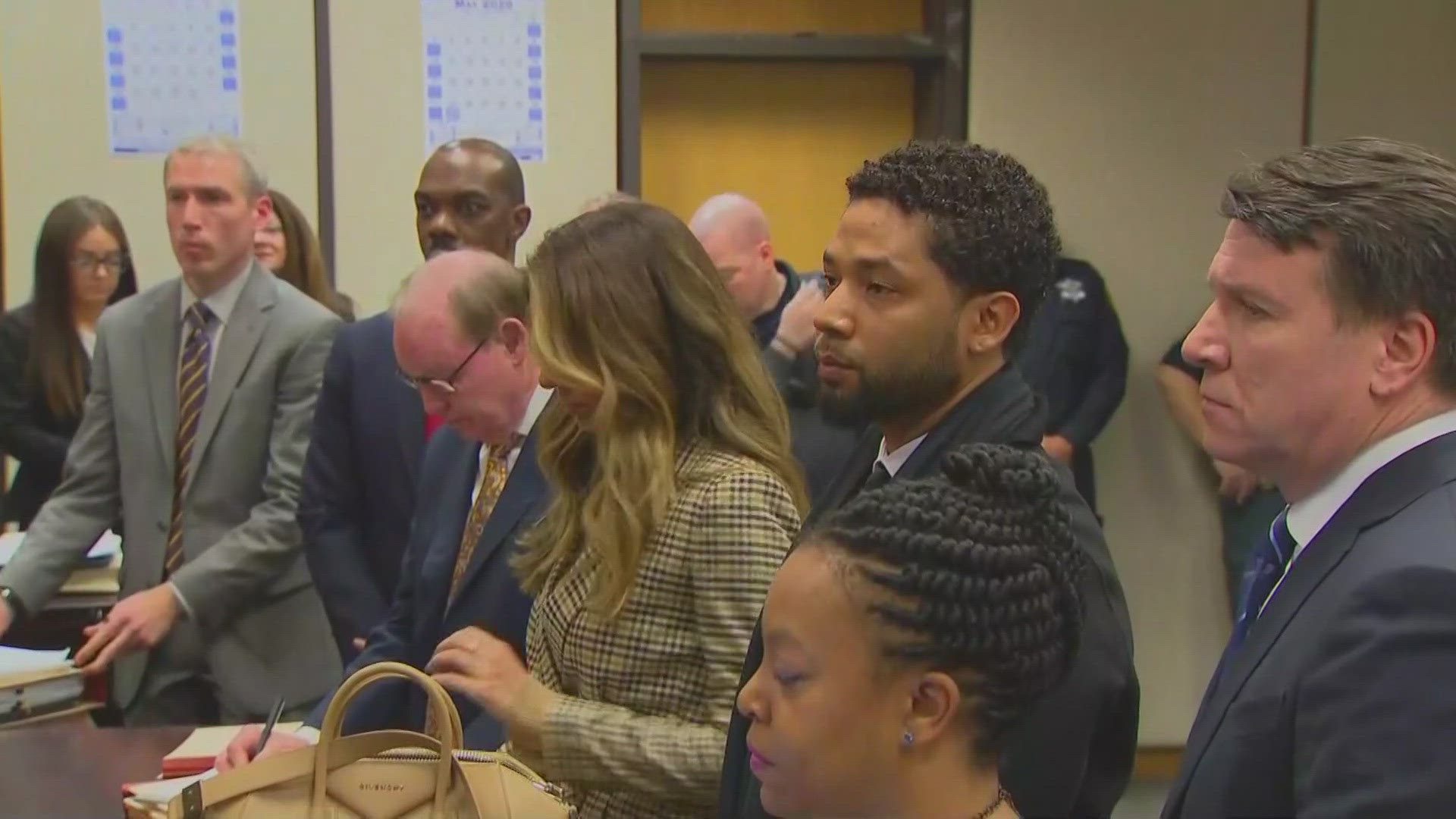 Smollett, who was on the TV drama "Empire," was sentenced to 150 days in jail — six of which he served before he was freed pending appeal.