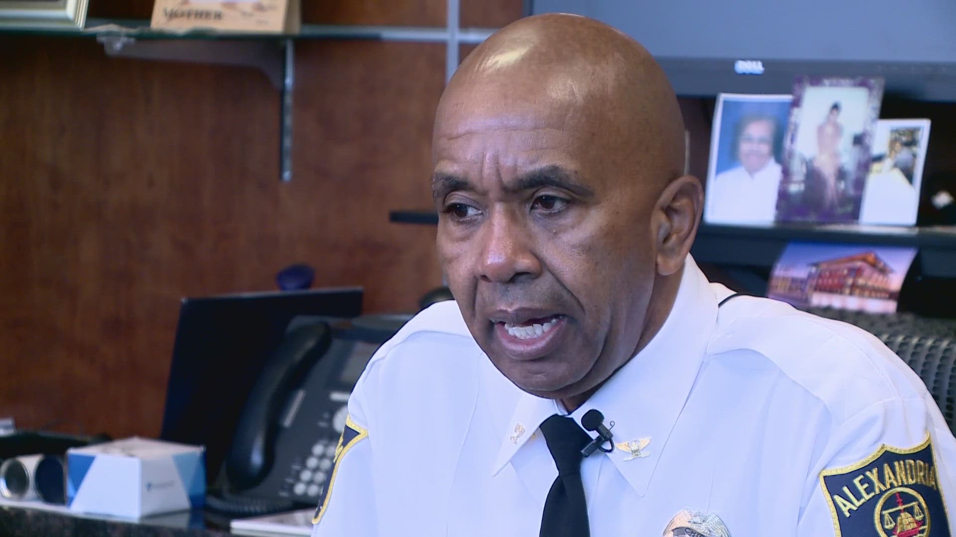Chief Don Hayes is leaving the Alexandria City Police Department after 44 years to work for the Federal Reserve Board.