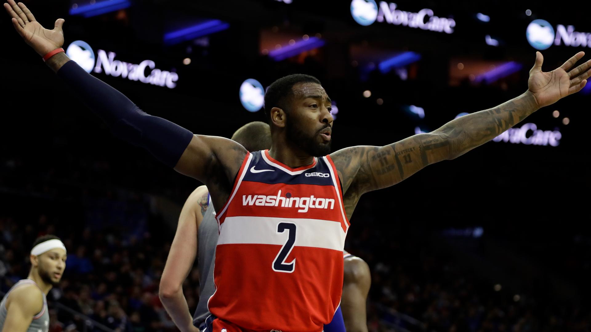 Wizards John Wall celebration Thursday night | wusa9.com