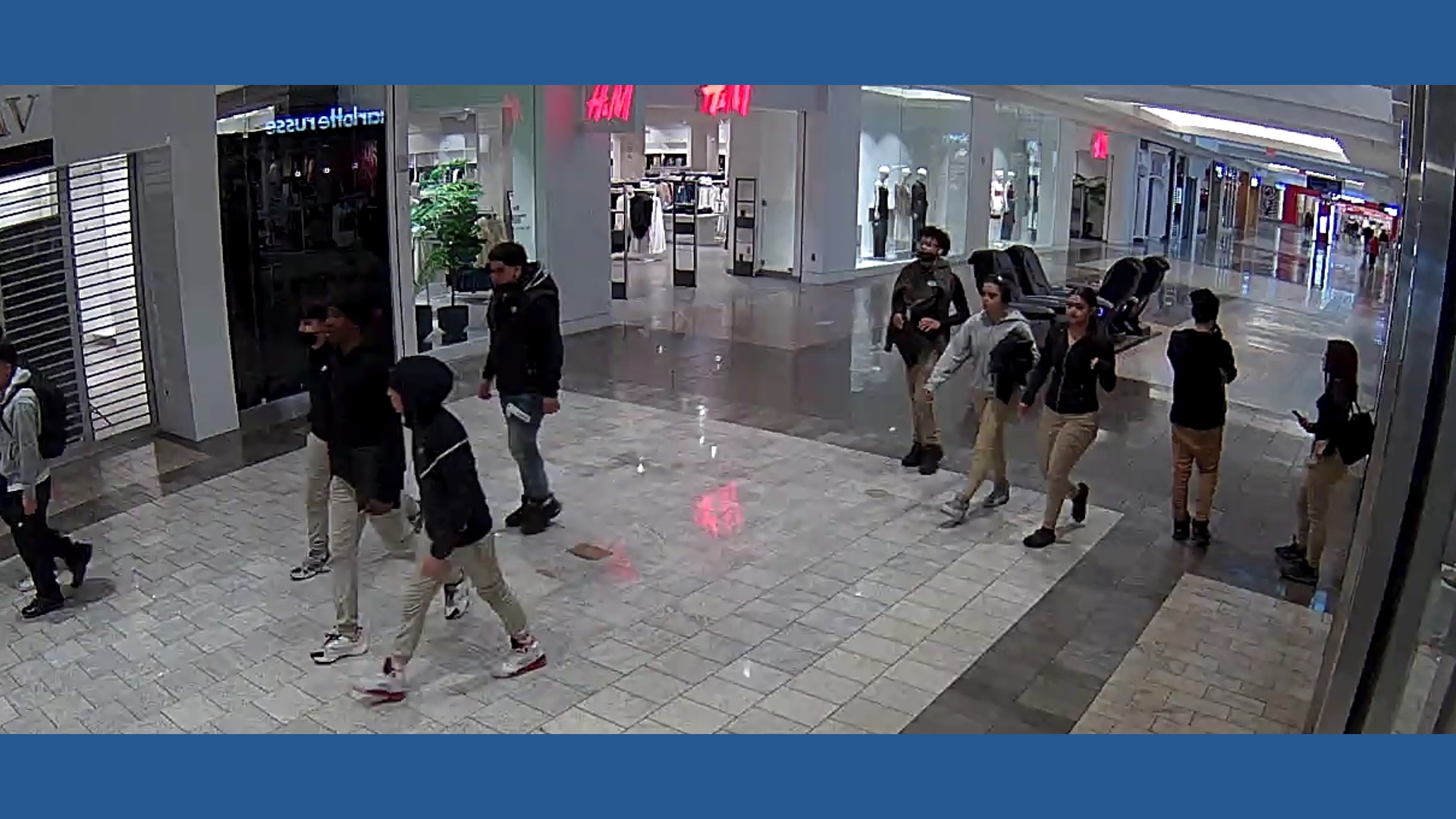 Teens who allegedly jumped victim, caught on camera at Westfield ...
