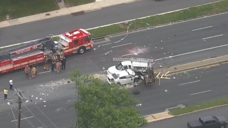 Police: 3-year-old dies from injuries sustained in Wheaton crash; 5 others injured