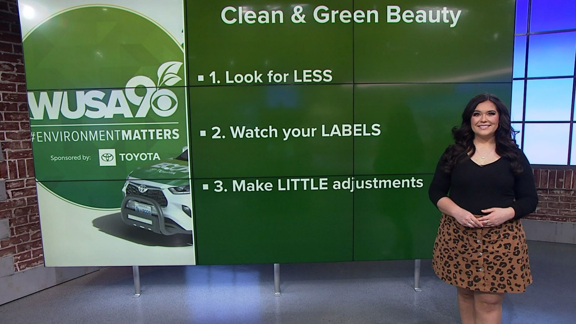 Use the three L's to make your beauty routine a bit more eco-friendly: Less, Labels, Little