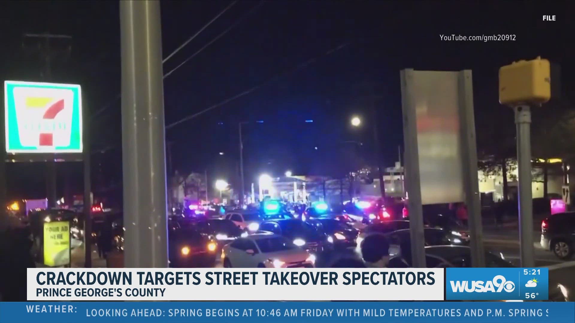 Police cracking down on street takeovers | wusa9.com