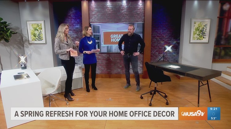 A spring refresh for your home office decor