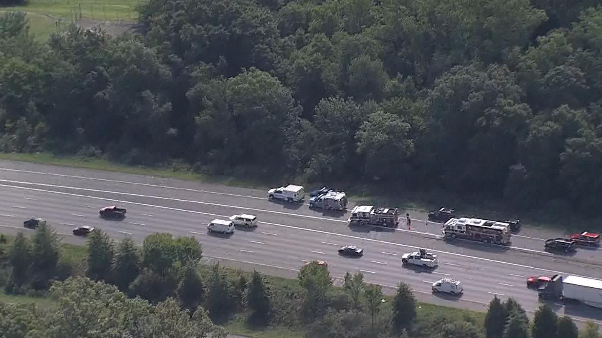 I-95 crash in Prince George's Co. leaves dump truck driver dead | wusa9.com