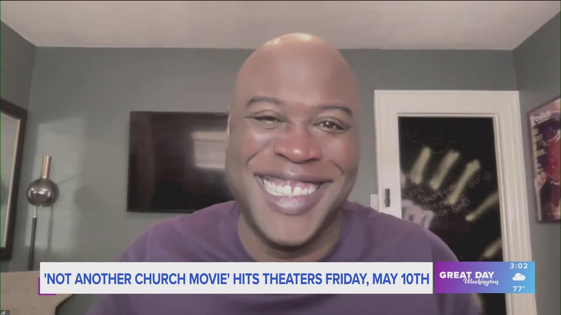 Actor Kevin Daniels discusses his multiple roles in 'Not Another Church Movie.' The star-studded film hits theaters Friday, May 10th, 2024.
