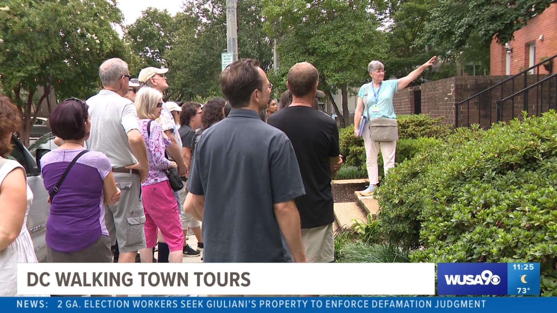 DC Events hosted a special summer DC Walking Town tour to highlight historic parts of the District.