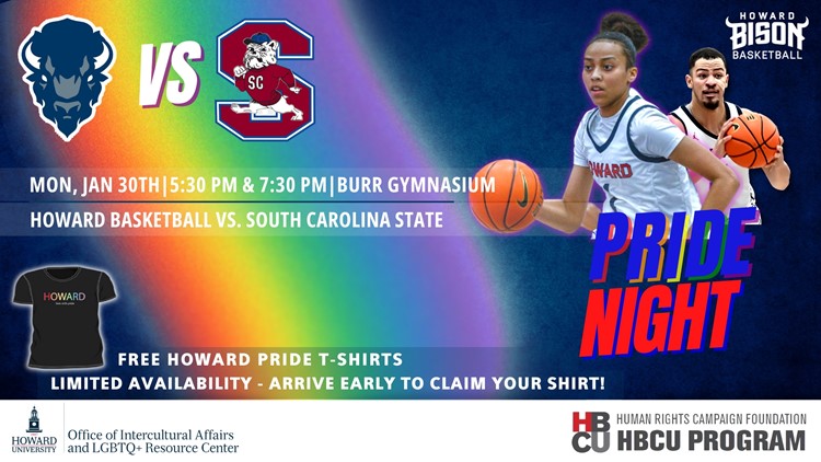 Howard University hosts first-ever Pride Night game