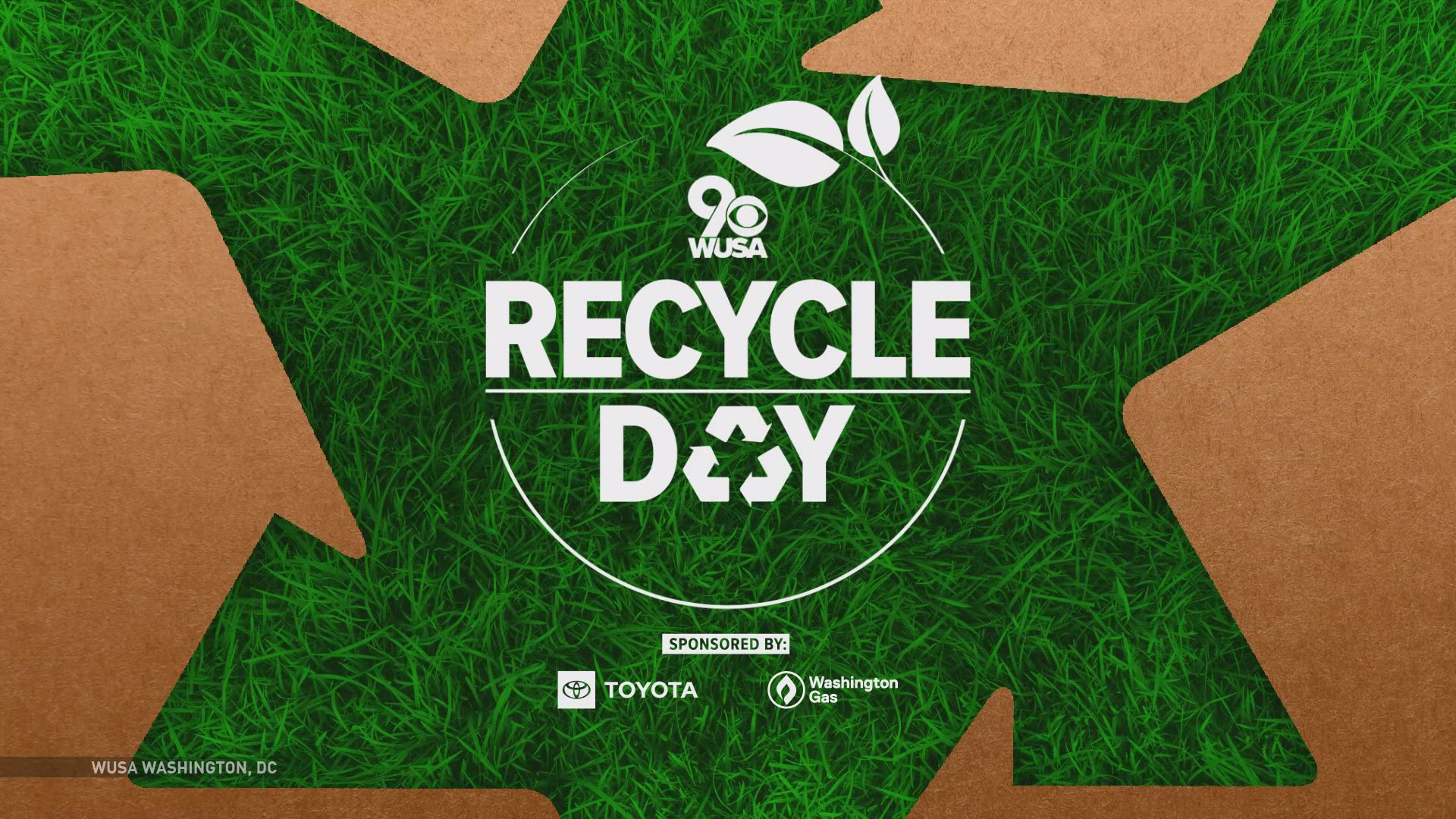 WUSA9 is celebrating its "Recycle Day" from Washington Gas Springfield and Westfield Montgomery. You are invited to join our environmental party!