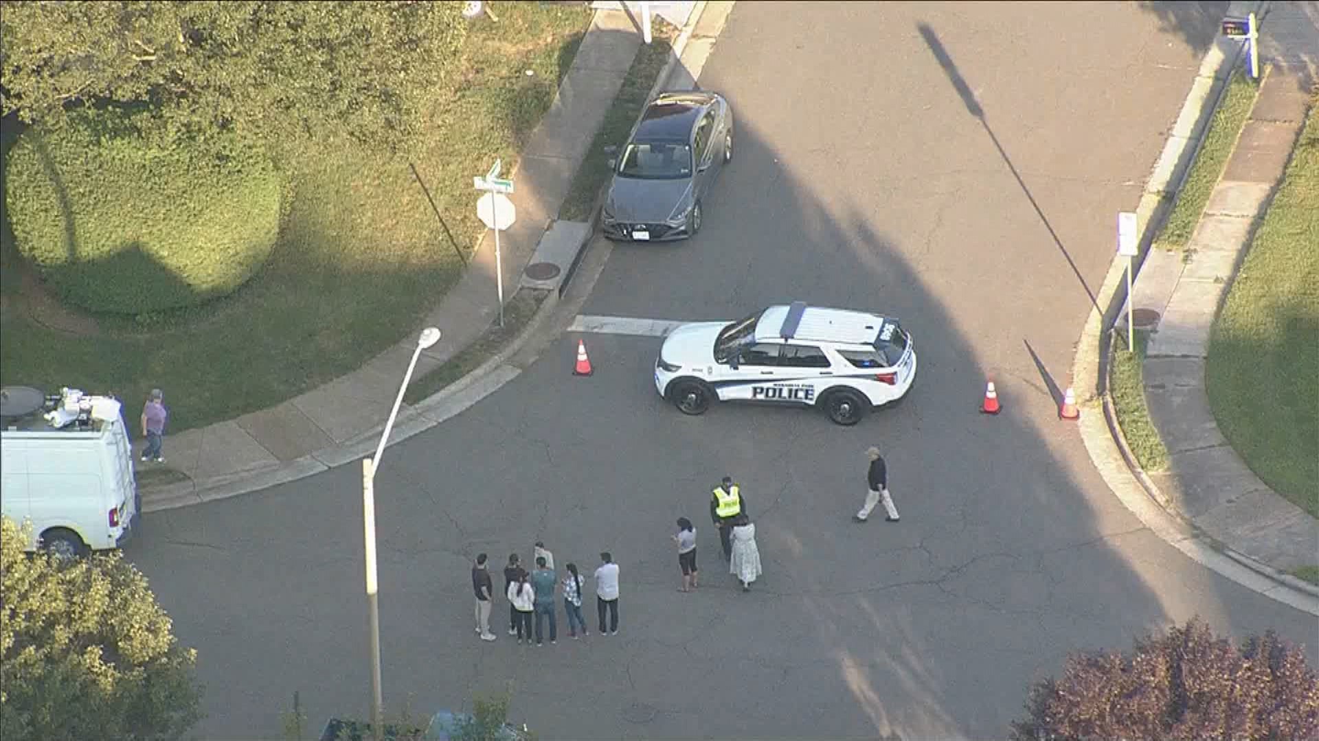 Police scene at home of Mamta Kafle Bhatt in Manassas Park, VA | wusa9.com