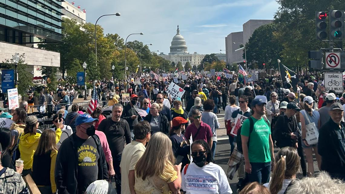 Maryland "No Kings" rallies unite for immigrants and federal workers