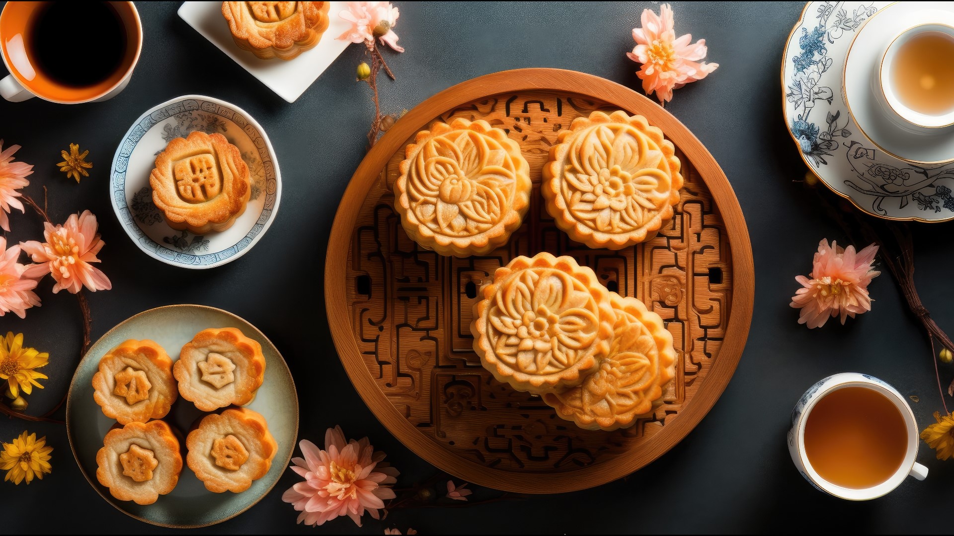 Lydia Chang, from Chang Chang Restaurant shows us how to make mooncakes to celebrate Mid-Autumn Festival.