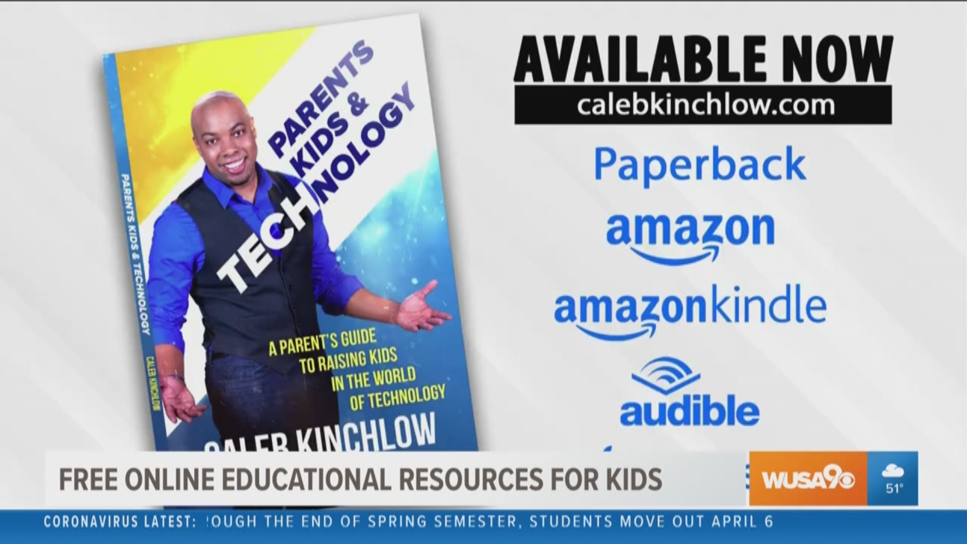 Parent Technology Advocate, Caleb Kinchlow, shows us how to keep kids learning and occupied with these 3 free online educational resources.