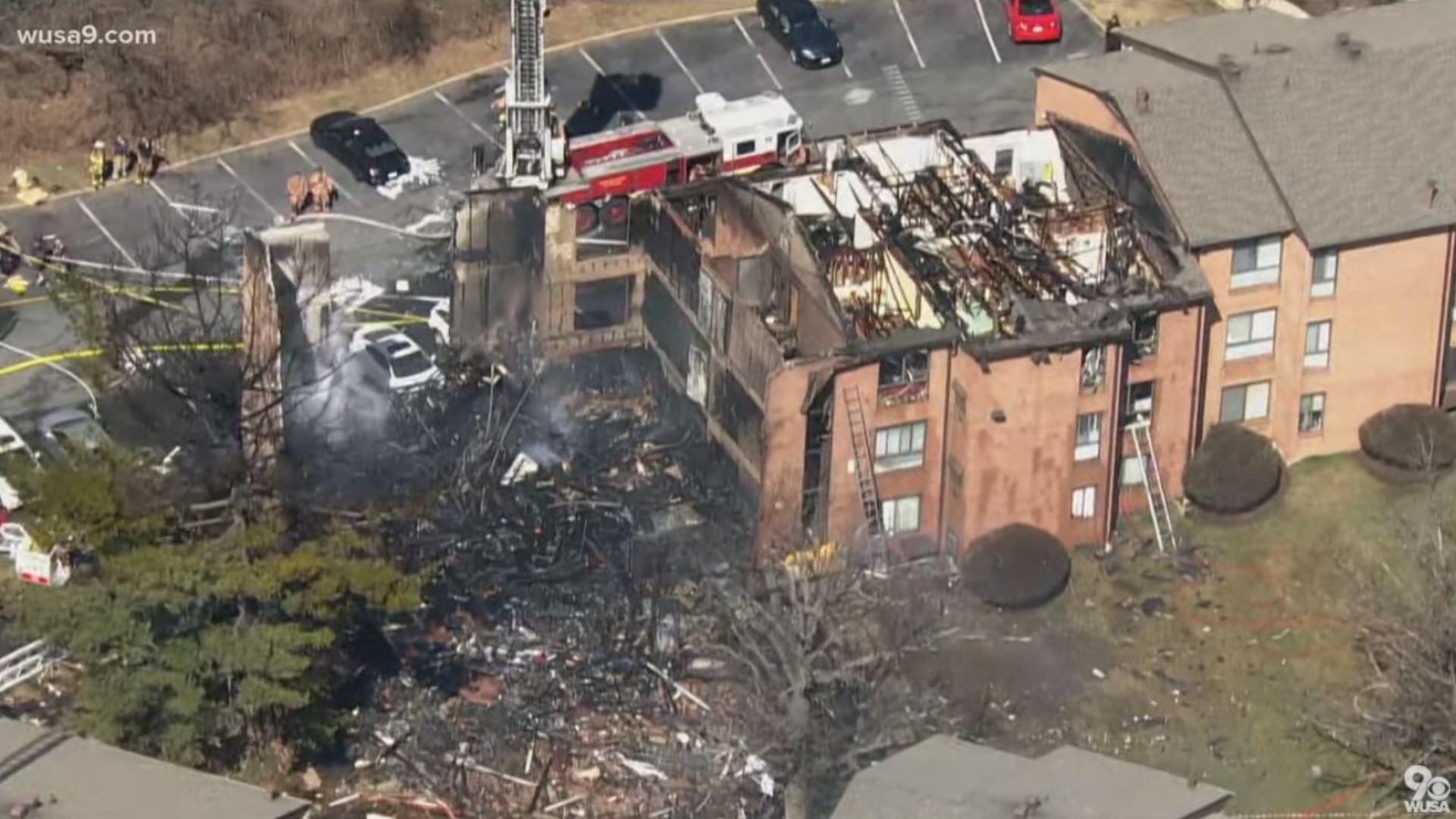 Silver Spring apartment fire an explosion; Friendly Garden | wusa9.com