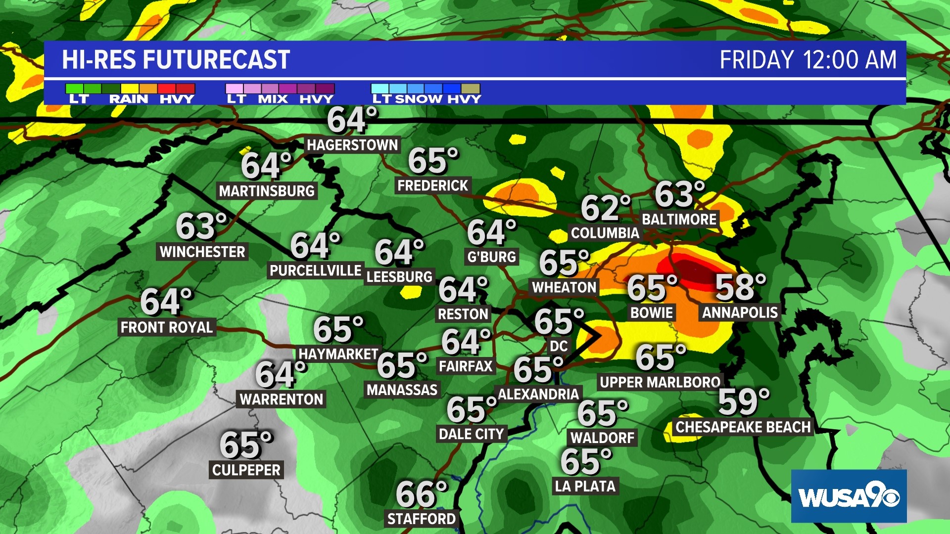 Timing strong storms Thursday in the DMV | wusa9.com