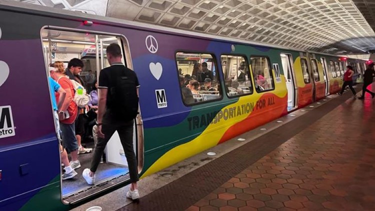 Ridership expected to double at some Metro stations during Pride Weekend in Downtown DC