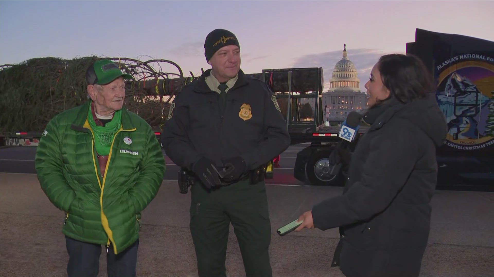 The holiday tradition is back on the National Mall.