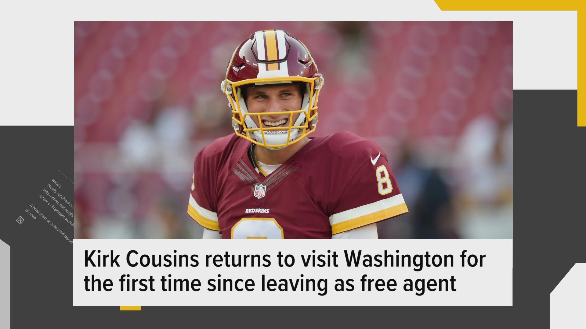 Kirk Cousins sets passing record, Redskins beat Cowboys in regular-season  finale - Washington Times