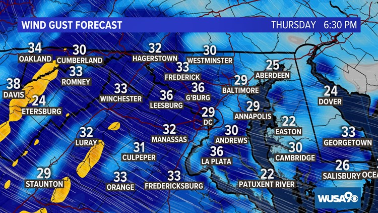 Rain and storms will stick around for the start of the week | wusa9.com