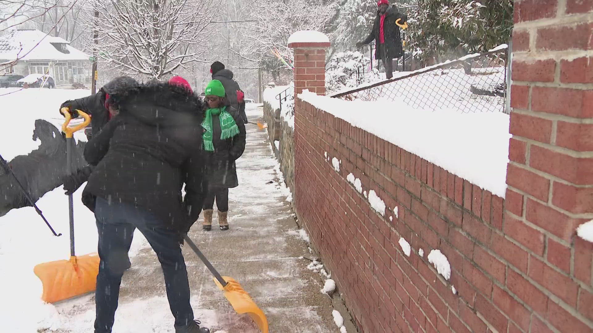 D.C.'s "Snow Heroes" are part of ServeDC – a D.C. government agency focused on service and volunteerism.