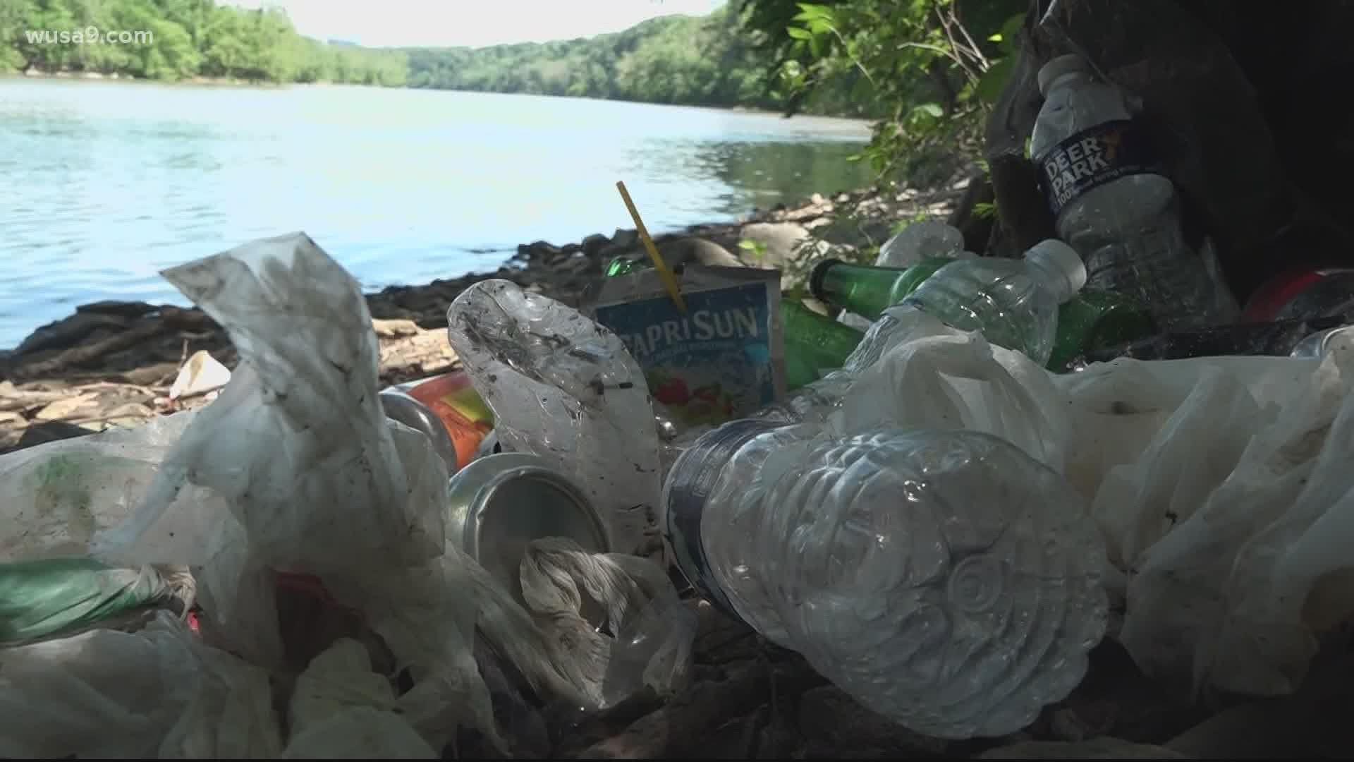 National Park Service tells clean up groups it can't pick up the trash volunteers collect due to COVID-19 impacts on operations.