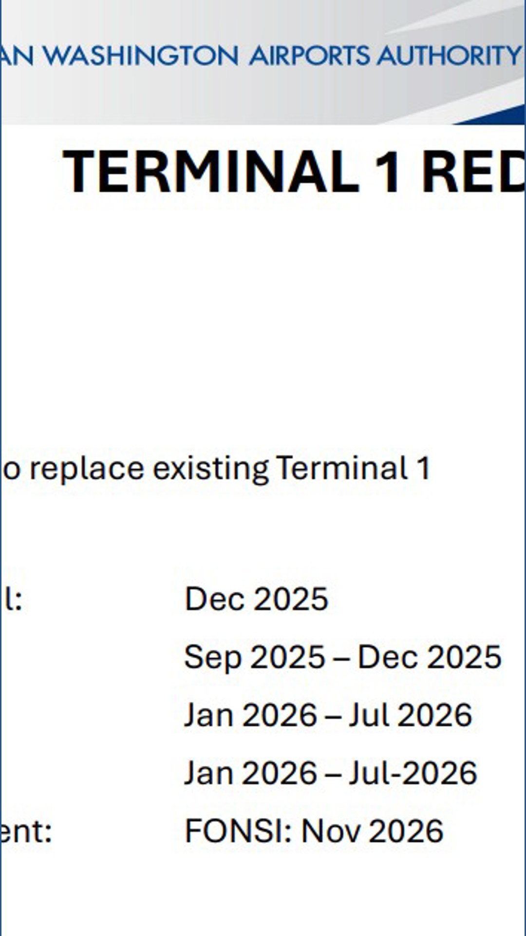 Discussions about Terminal 1 redevelopment at DCA underway | wusa9.com