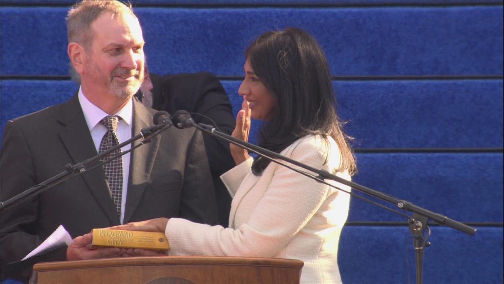 The Democrat is Maryland's first South Asian woman appointed as Lieutenant Governor.