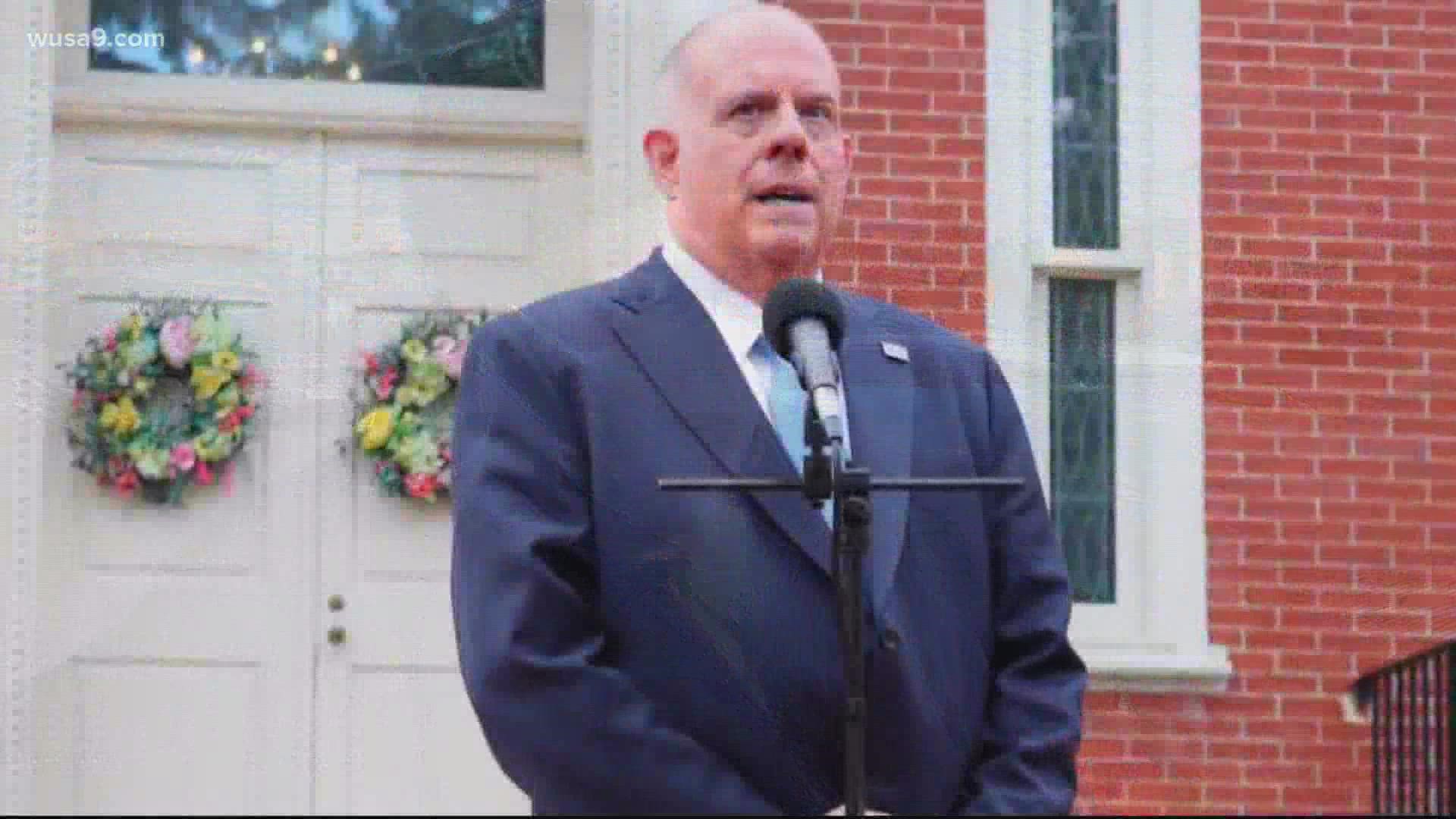 Gov. Larry Hogan feels it is time for the universal masking policies to come to an end.