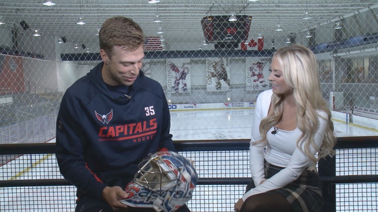 The man and meaning behind the mask; Washington Capitals Darcy Kuemper and his artist