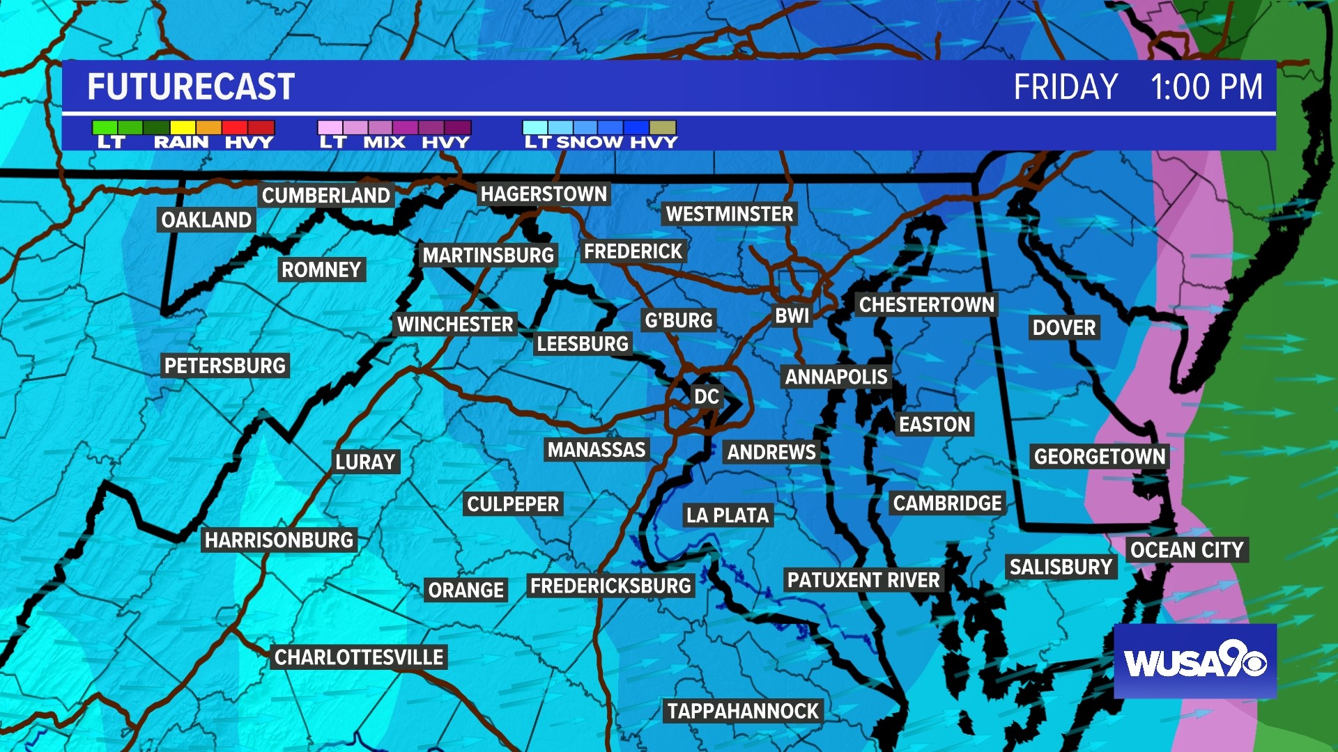 Arctic air and winter weather possible in DC Metro | wusa9.com