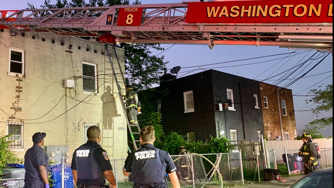 DC apartment fire leaves woman in serious condition | wusa9.com